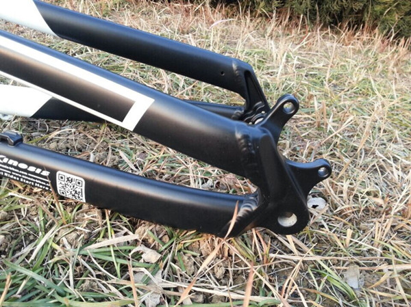 8 inç tam süspansiyonlu alüminyum bisiklet çerçevesi dağ bisikleti KINESIS KSD900 26 inç al7005 aşağı 5