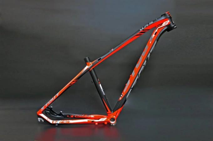 29er XC Dağ Bisikleti Çerçeve Hardtail Alüminyum Alaşım mtb 29 "bisiklet Tapered Yansıtıcı 3