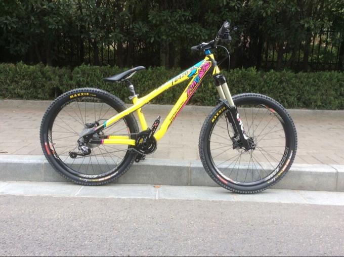 26 inç Alüminyum Bisiklet Çerçeve Dirt Jump/DJ/BMX/Slope Mountain Bike Mtb Çerçeve TD420S 1