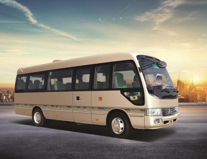 7m 21 Koltuklu Dizel Mini Otobüs Toyota Coaster Yolcu Van Mikrobüs RHD 0