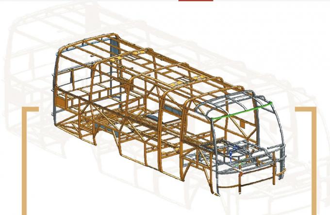 7m 21 Koltuklu Dizel Mini Otobüs Toyota Coaster Yolcu Van Mikrobüs RHD 4