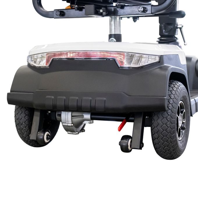 Mini Boyut 4 Tekerlekli Ucuz 270W Yaşlı Erkek için Elektrikli Mobilite Scooter 7